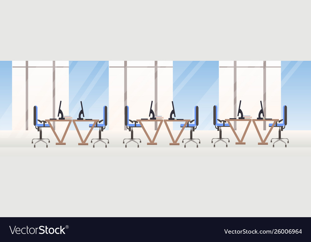 Modern Workspace - Empty Office