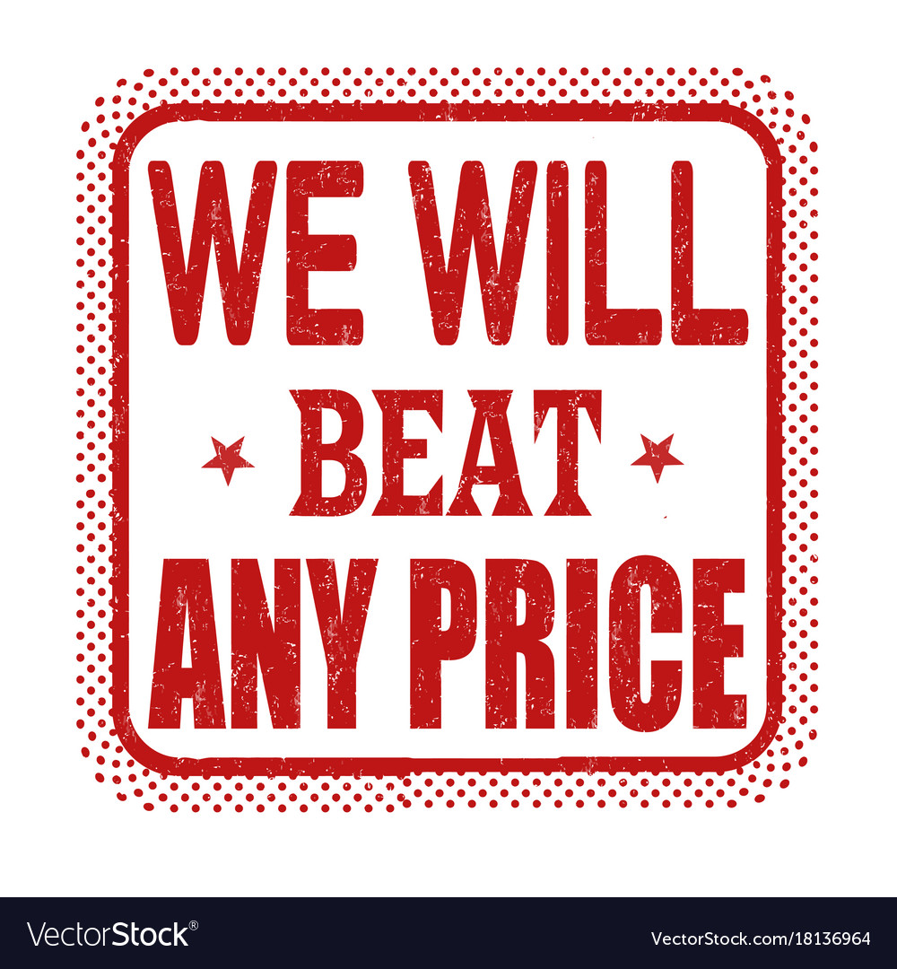 Price Beat Stamp - Sale Offer