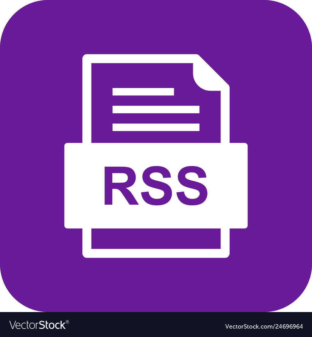 Rss file document icon