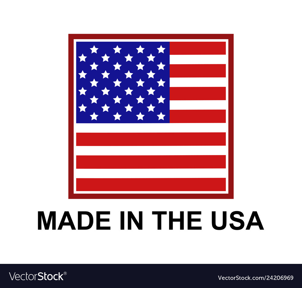 Made in usa vector image Made in usa