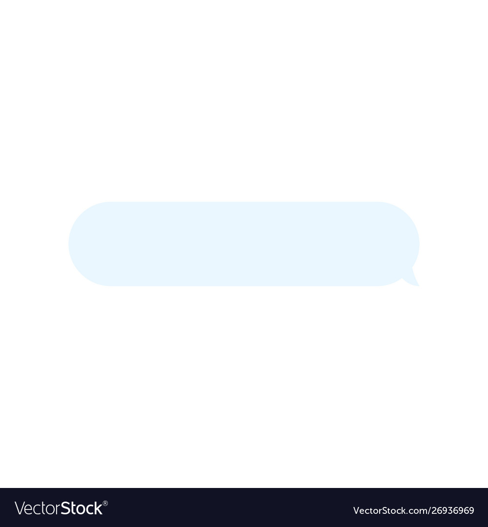 Message bubbles chat template vector image Message bubbles chat template