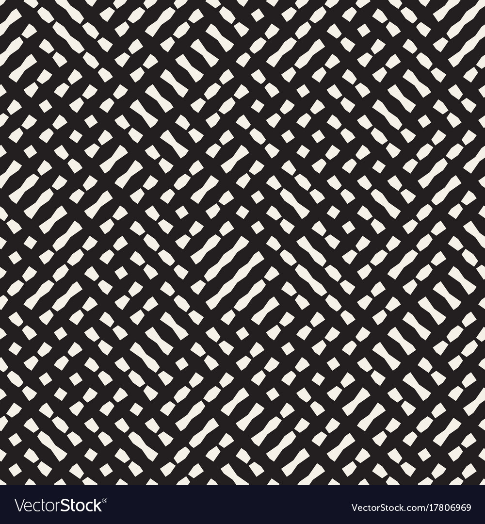 Seamless geometric lattice pattern irregular