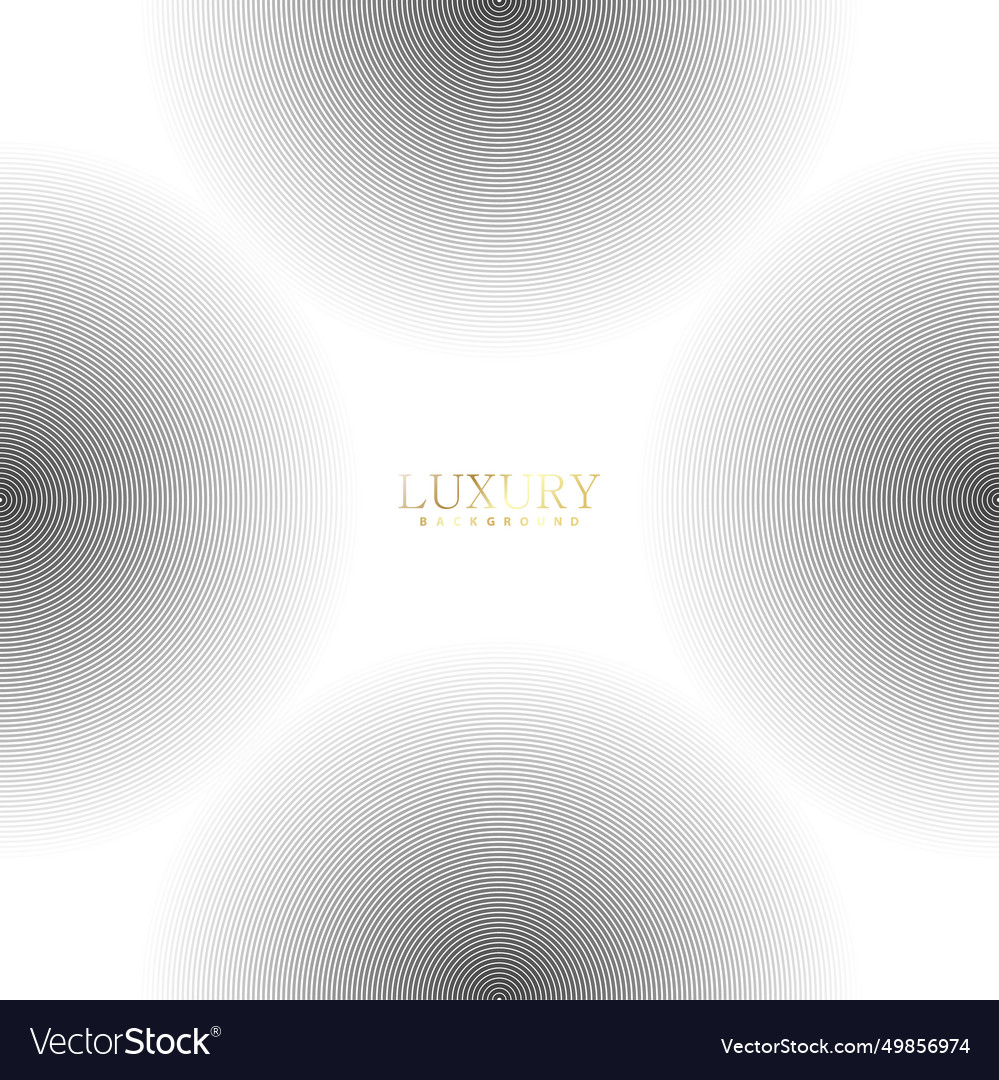 Abstract circle pattern black and white color Vector Image