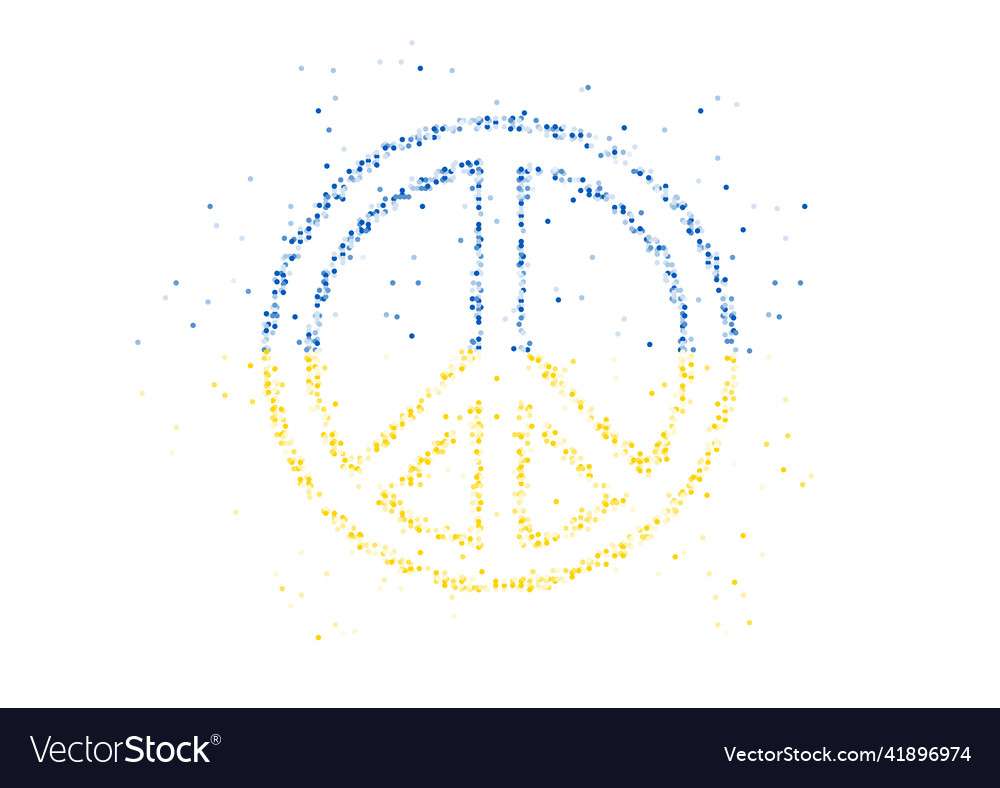 Abstract geometric circle dot pattern particle vector image Abstract geometric circle dot pattern particle