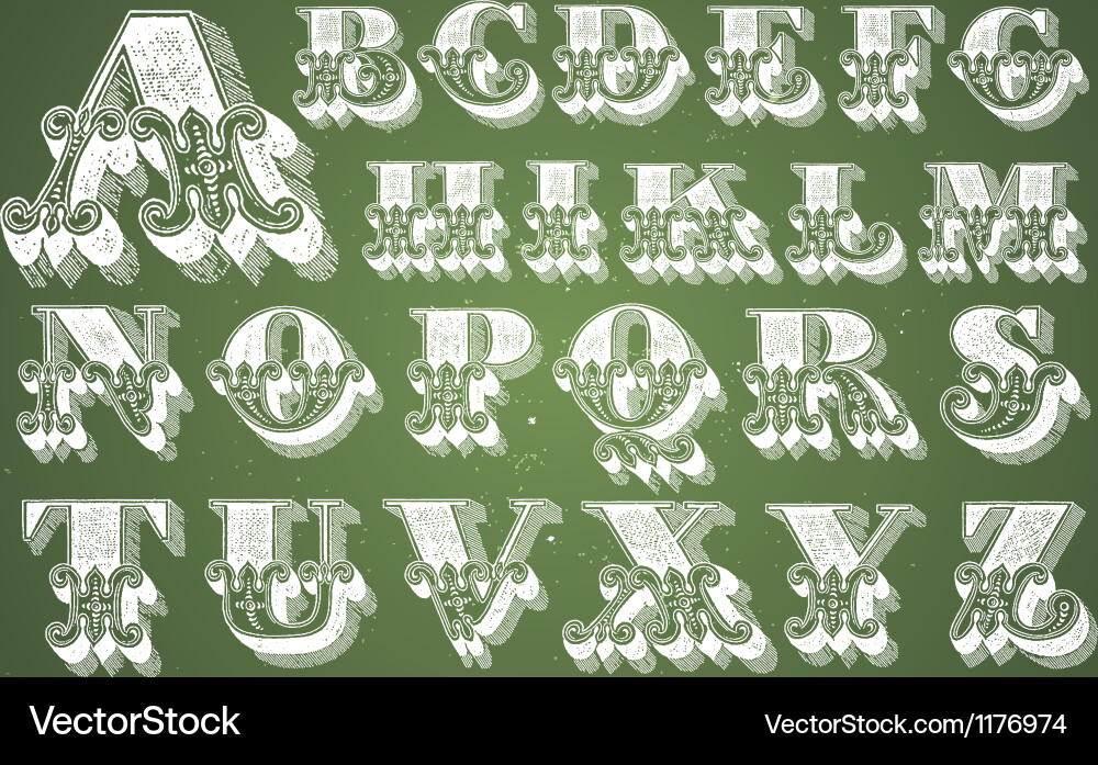 Chalkboard design elements Royalty Free Vector Image