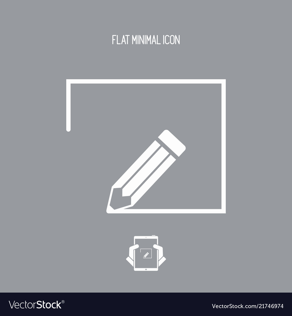 Customized design project - icon Vector Image Customized design project - icon