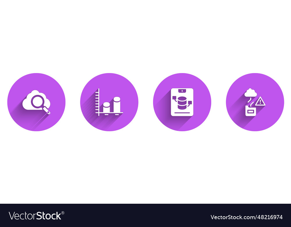 Set search cloud computing data analysis server