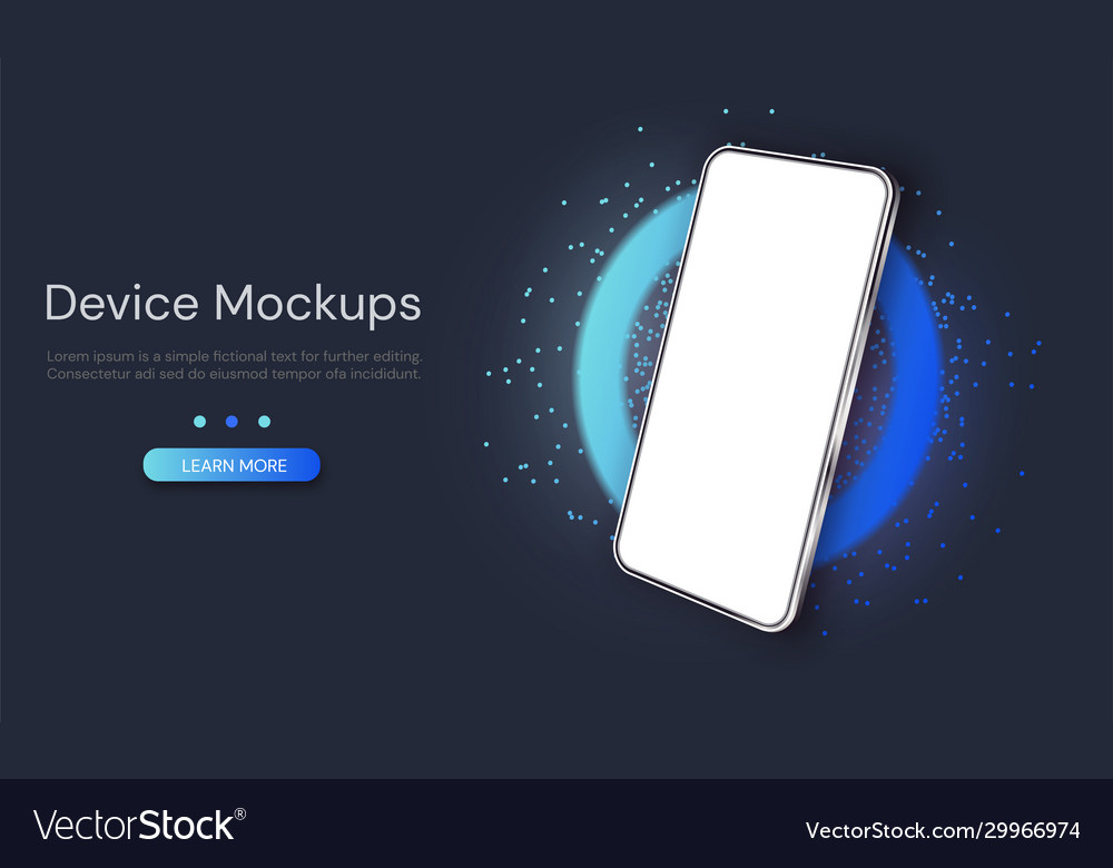 Download Web Template Digital Device Mockup Royalty Free Vector Image