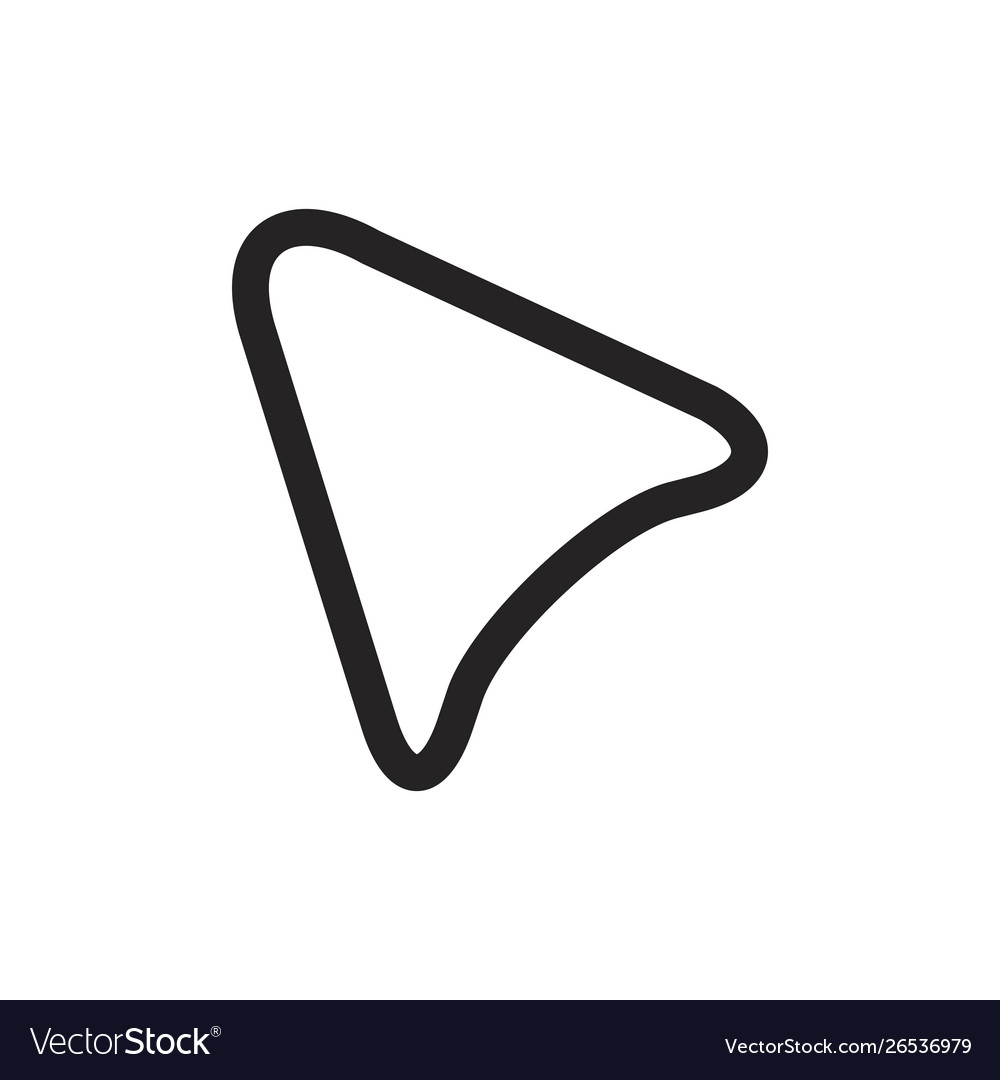 Cursor icon Vector Image Cursor icon