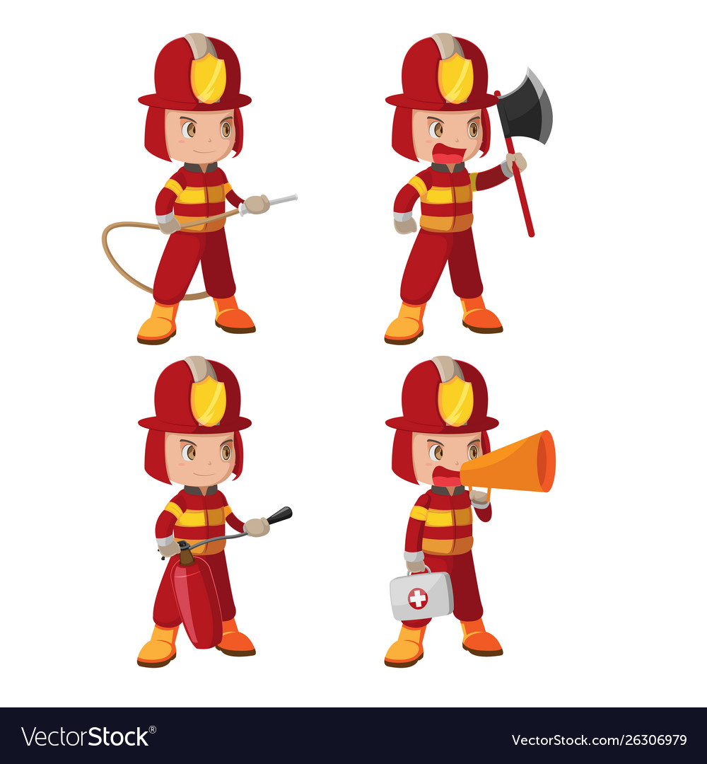 Firefighter Rescue Action Set