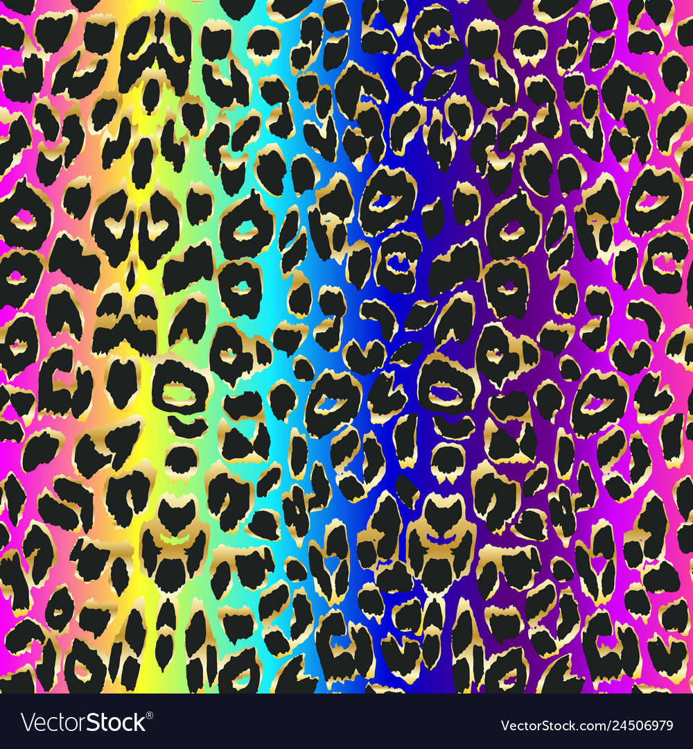Leopard background seamless pattern Vector Image Leopard background seamless pattern
