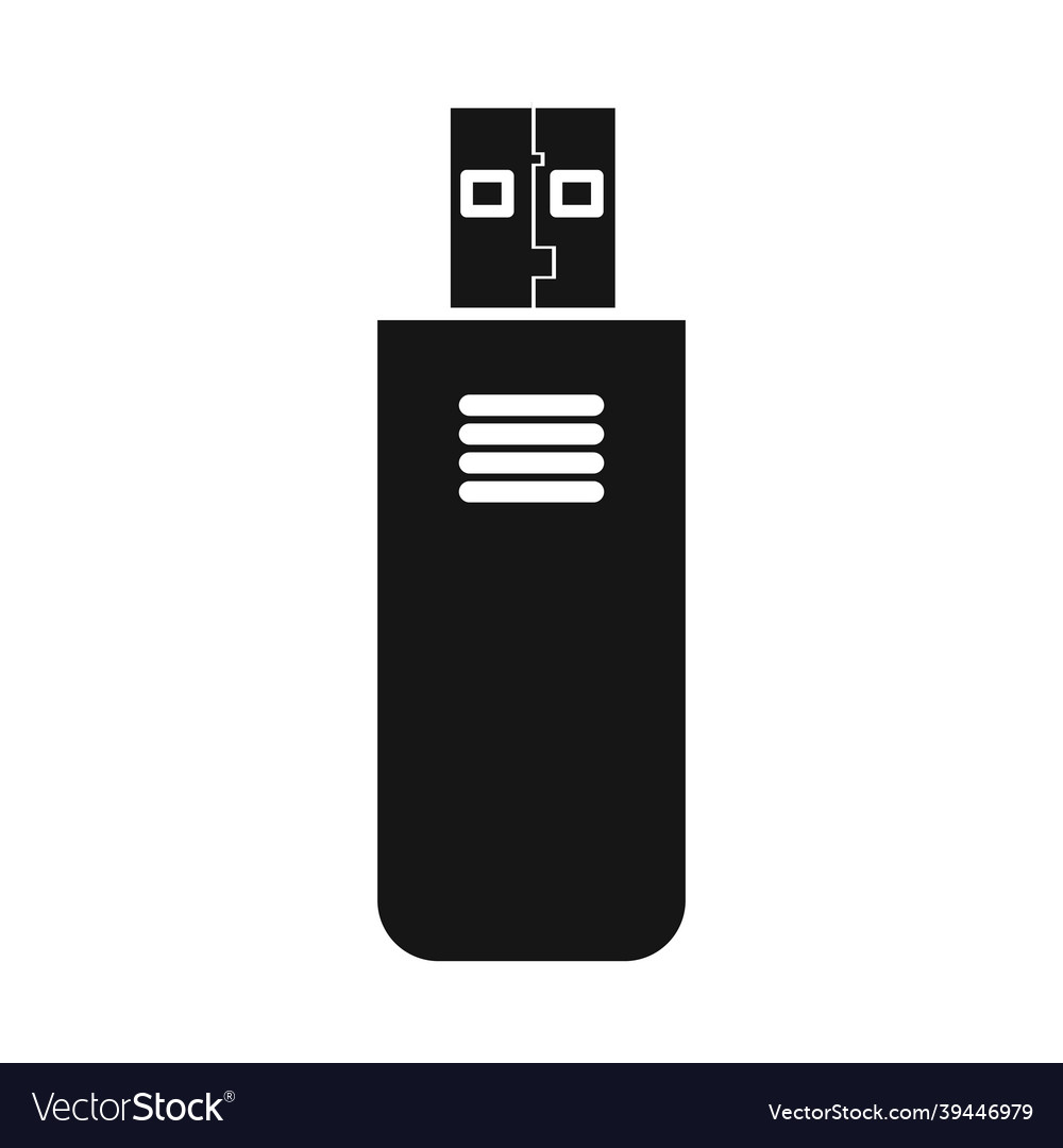 Usb and memory symbol
