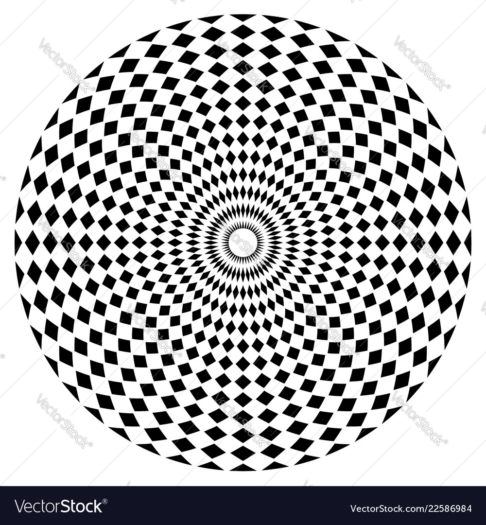 Abstract circle element with pattern texture vector image Abstract circle element with pattern texture