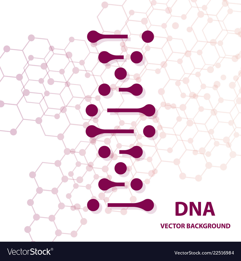 Dna sequence shiny background science eps10 vector image Dna sequence shiny background science eps10