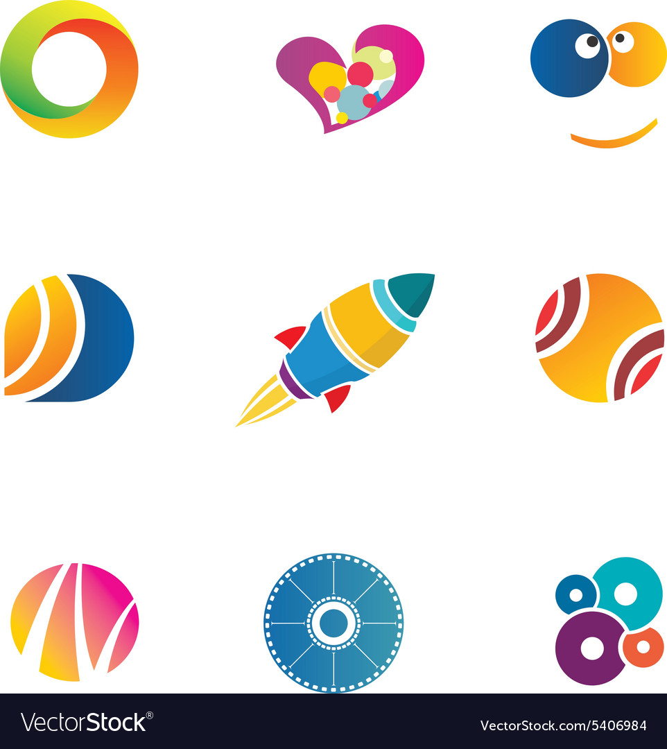 Entertainment icons set