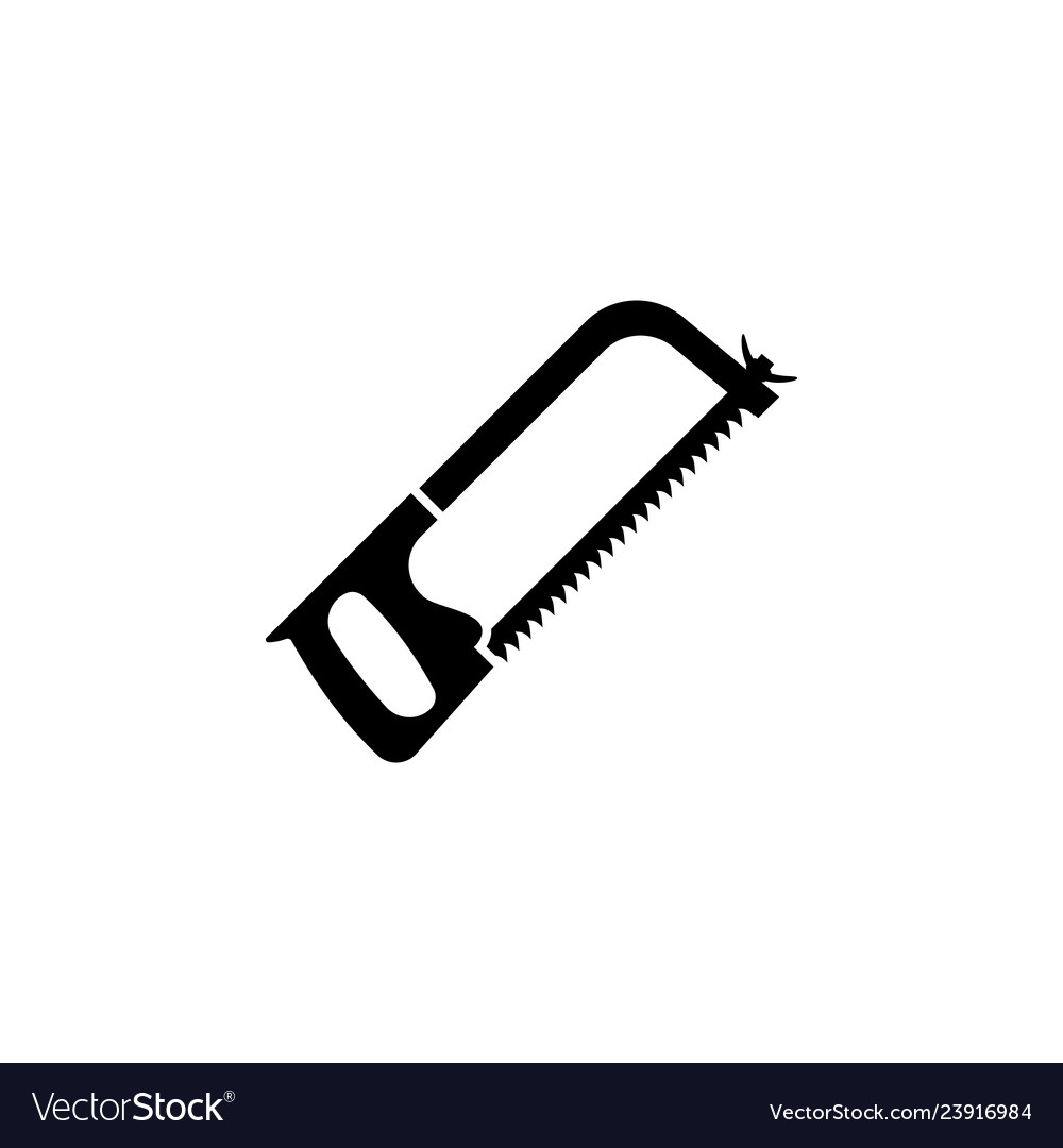 Hacksaw icon elements of constraction