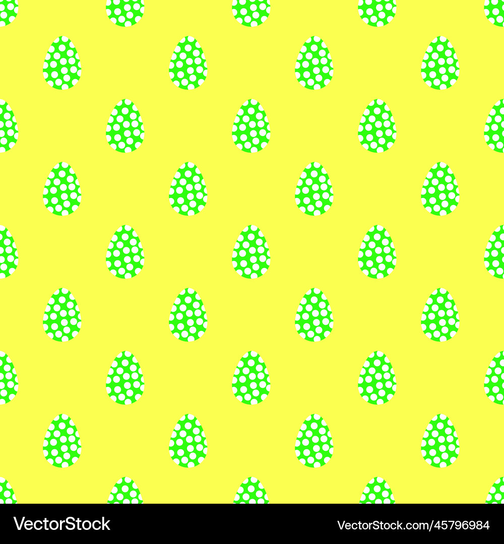 Seamless egg pattern Royalty Free Vector Image