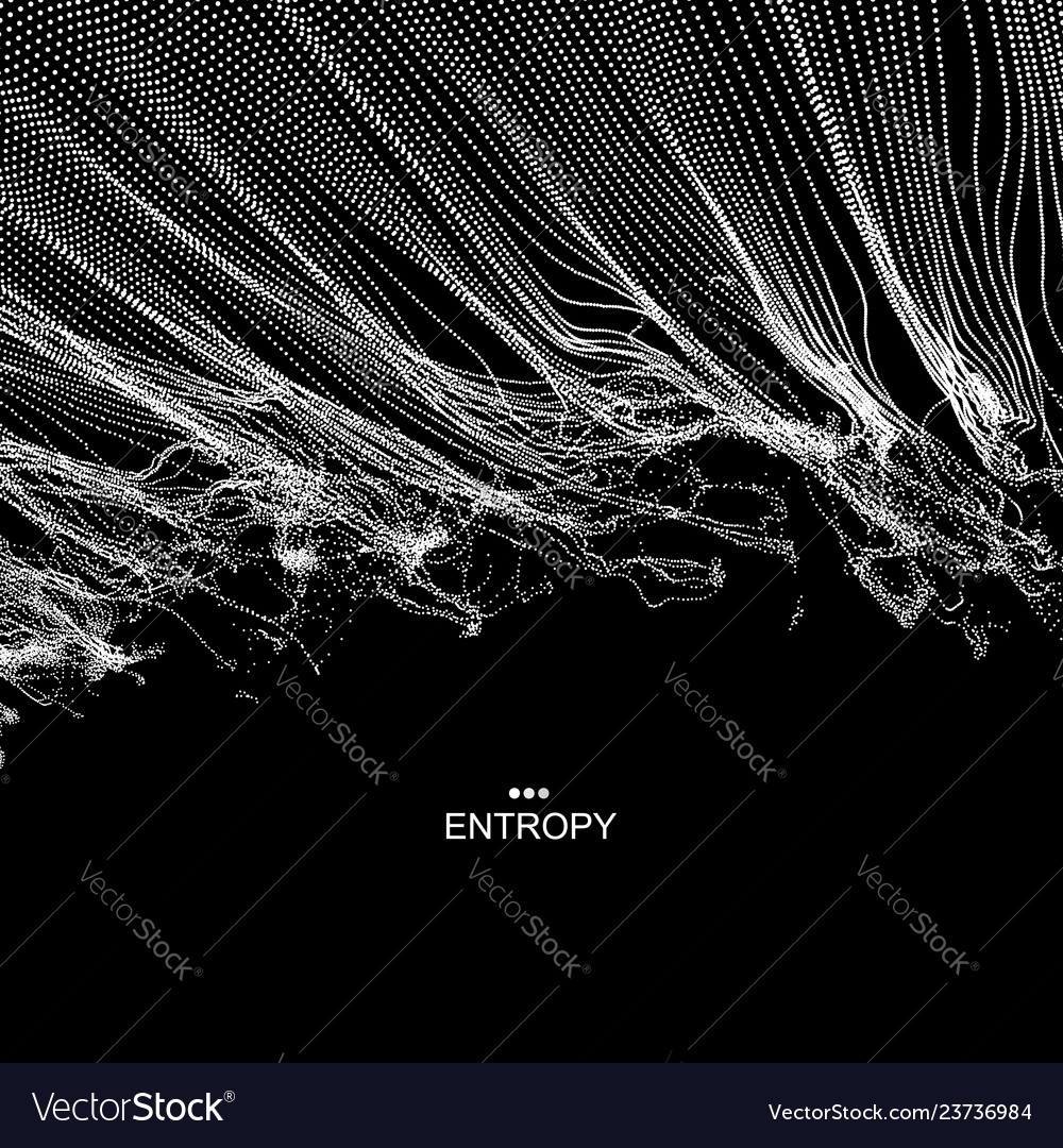 Wave background ripple grid abstract 3d with dots vector image Wave background ripple grid abstract 3d with dots