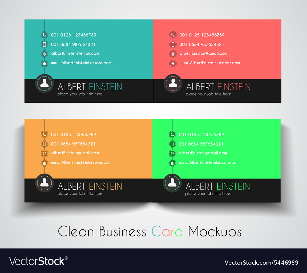 modern business card mockup for your corporate business card mockups