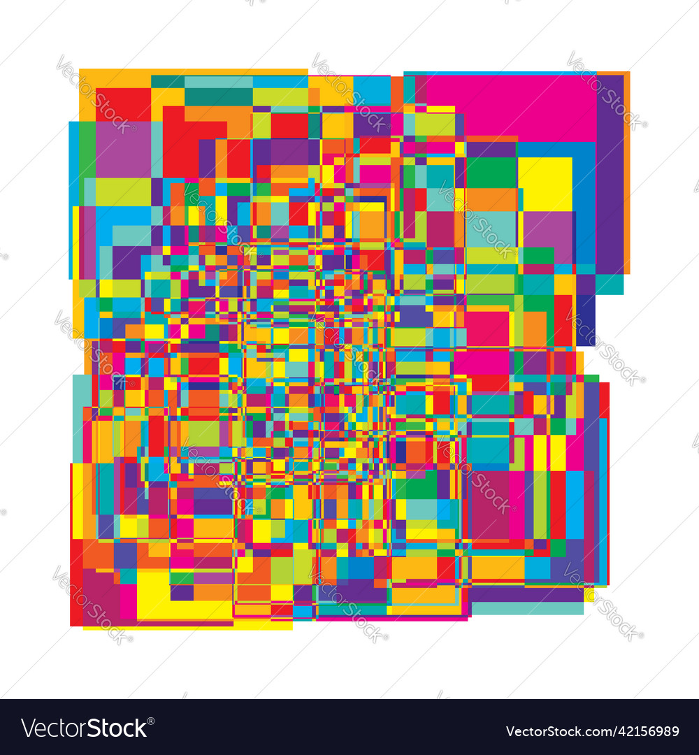 Random Rechtecke Struktur Zusammensetzung Muster vector image Random Rechtecke Struktur Zusammensetzung Muster