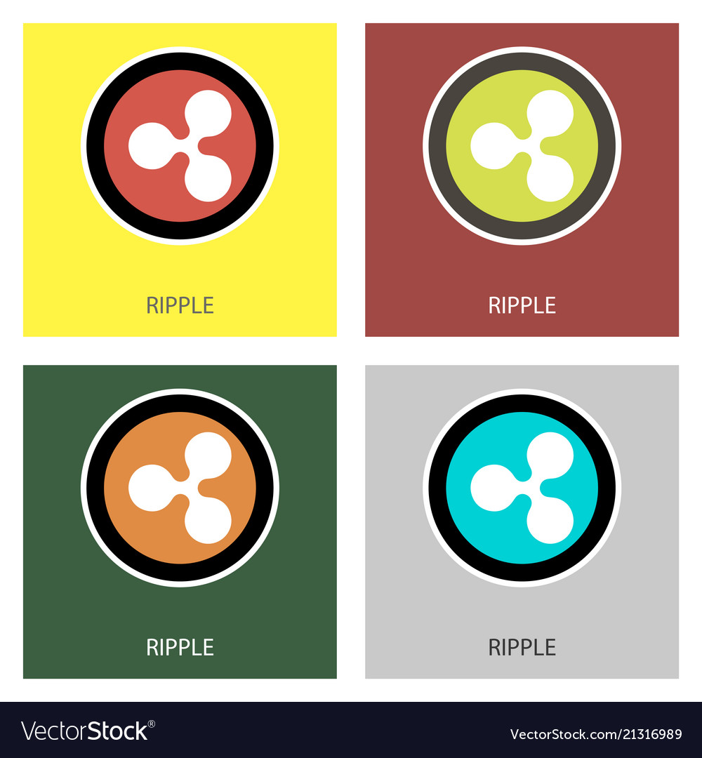Ripple Xrp Outline Icon Cryptocurrency E Currency Vector Image Ripple Xrp Outline Icon Cryptocurrency