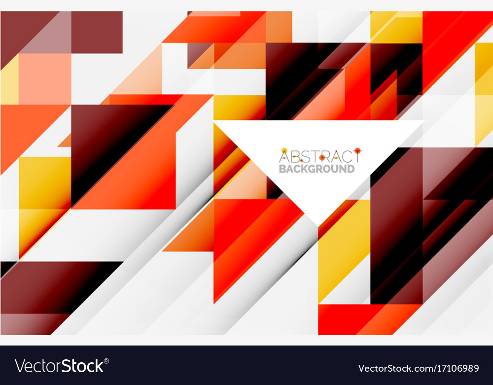 Triangle pattern design background