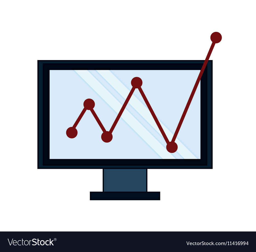 Isolated infographic computer design