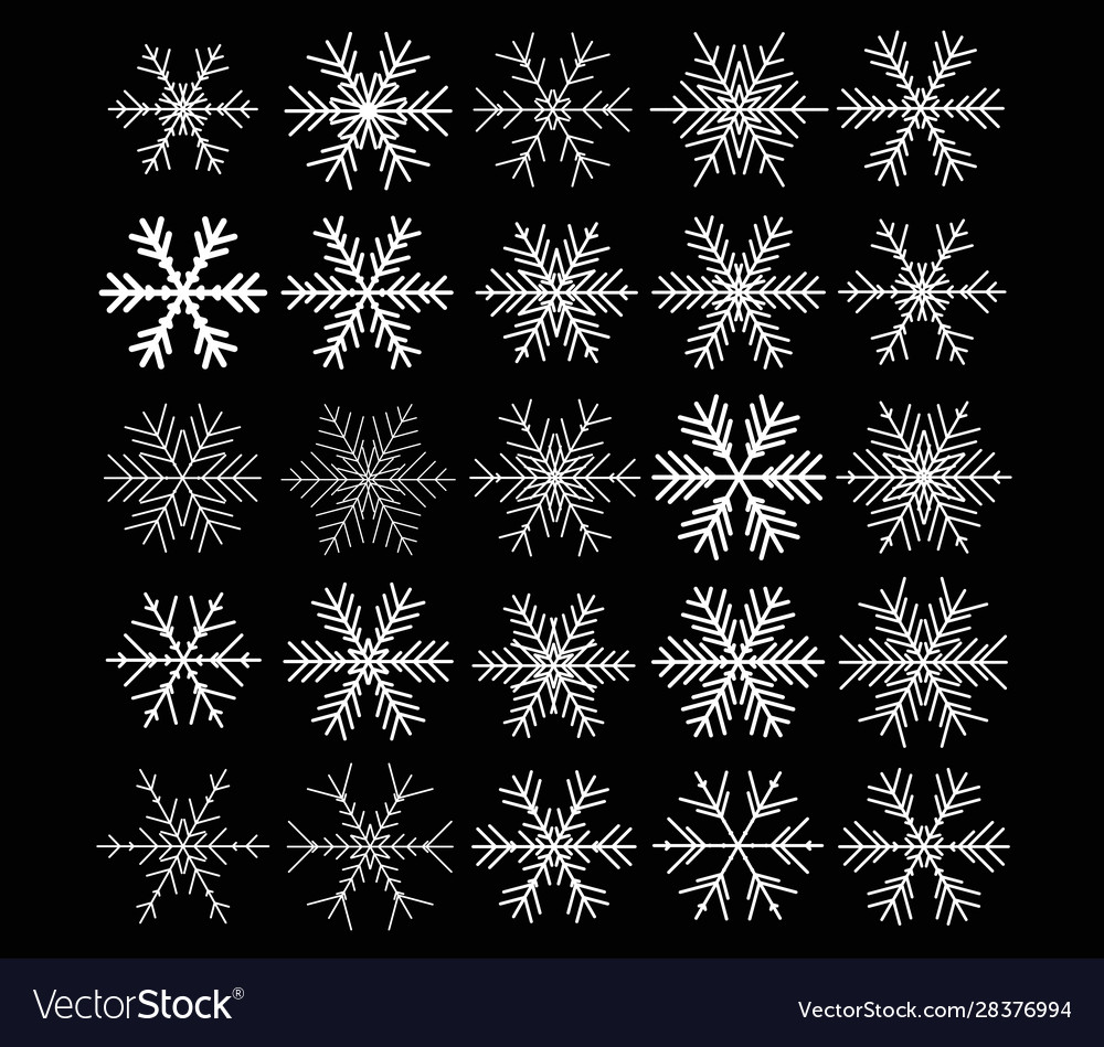 Set different snowflake icons