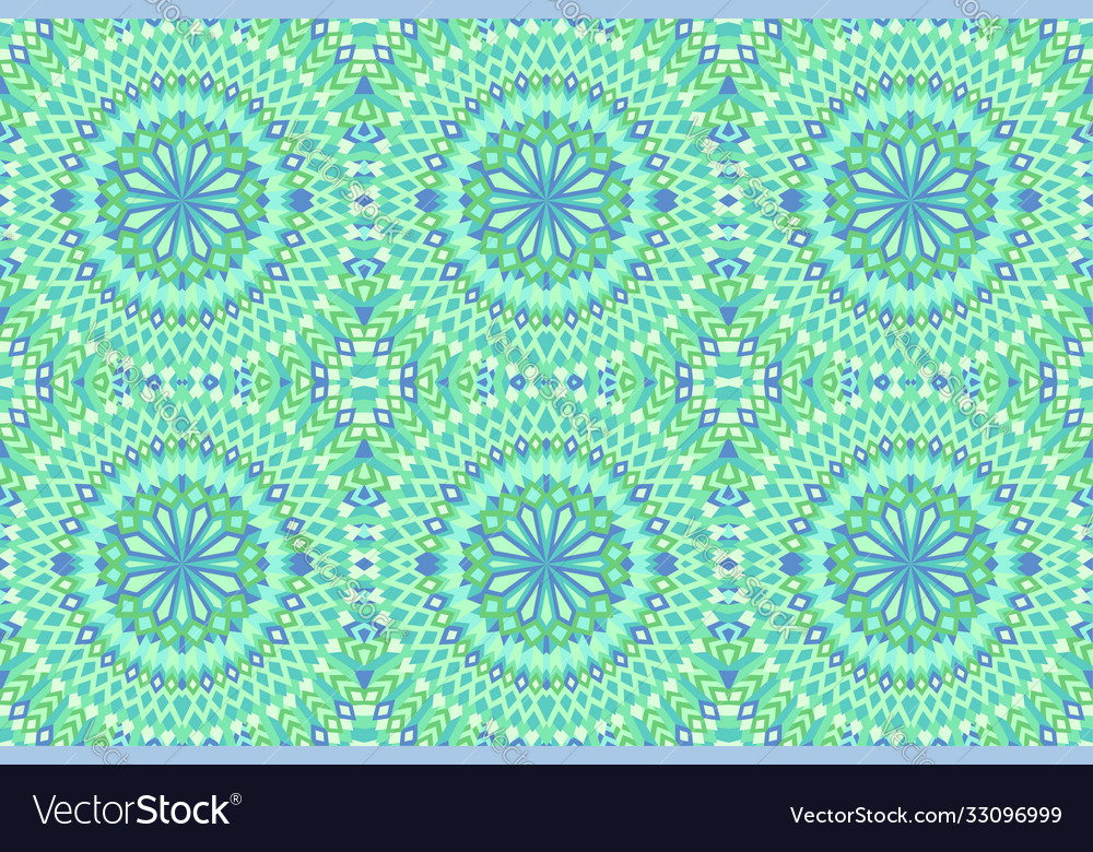 Art with abstract seamless tile pattern vector image Art with abstract seamless tile pattern