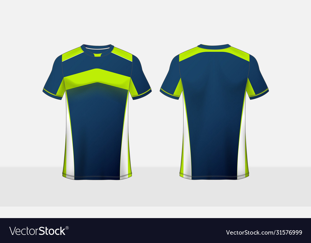 Blue green and white pattern layout e-sport Vector Image