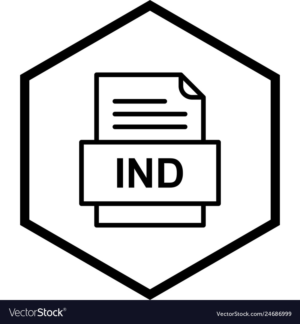 Ind file document icon