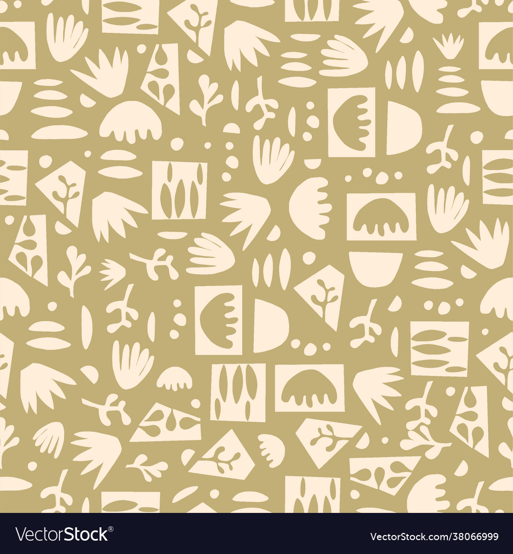 Scandinavian simple modern shape pattern