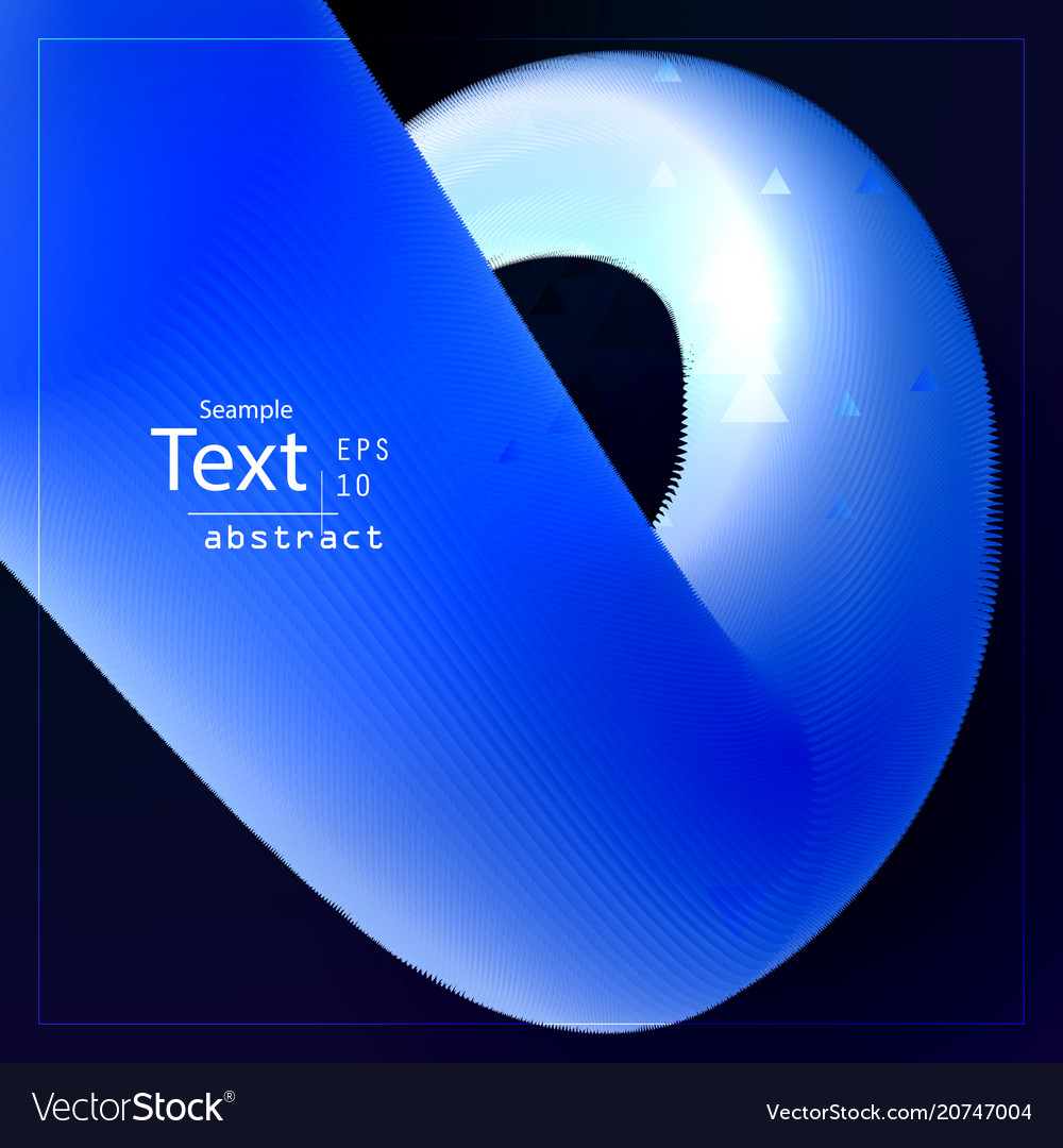3D Abstract Line Background