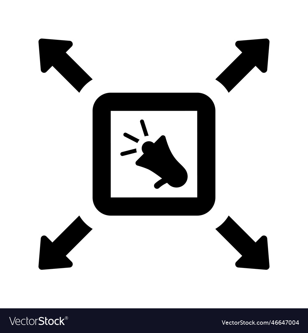 Diffuse disseminate expandable icon