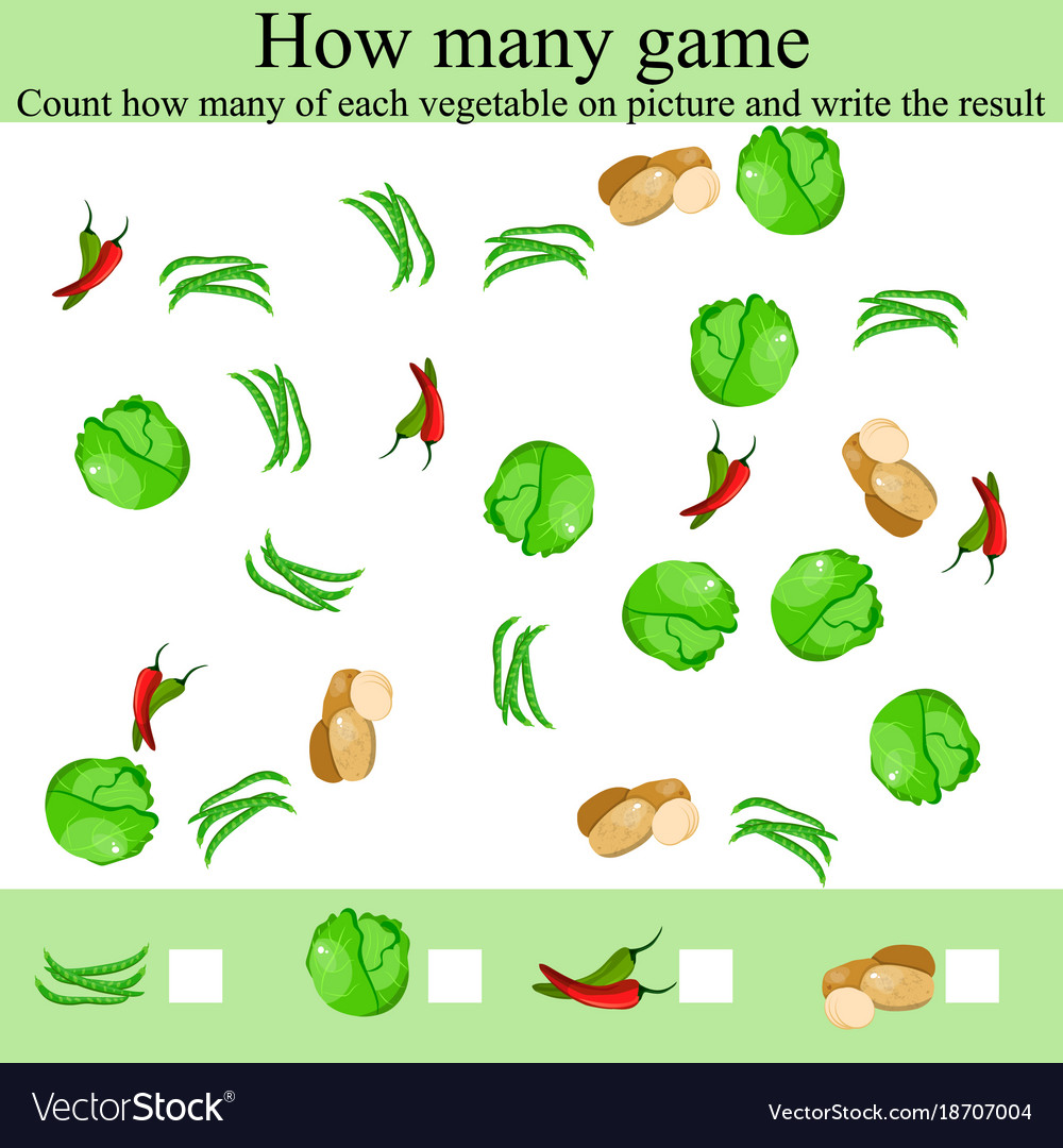 How many objcets game