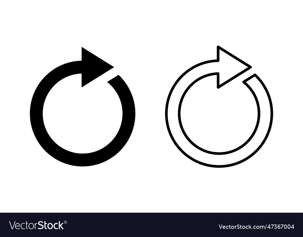Refresh icon set reload update