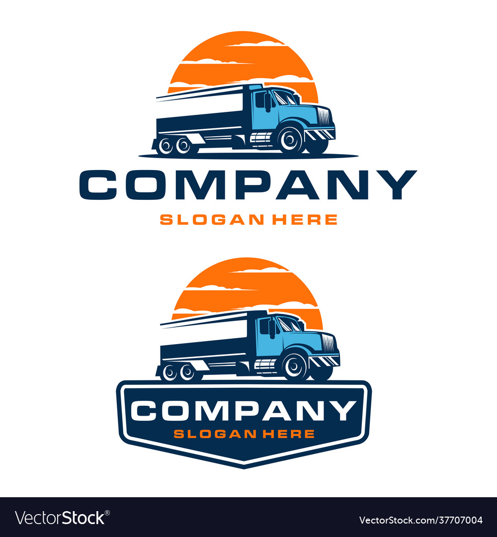 Trucking Logo Template - Delivery & Transport