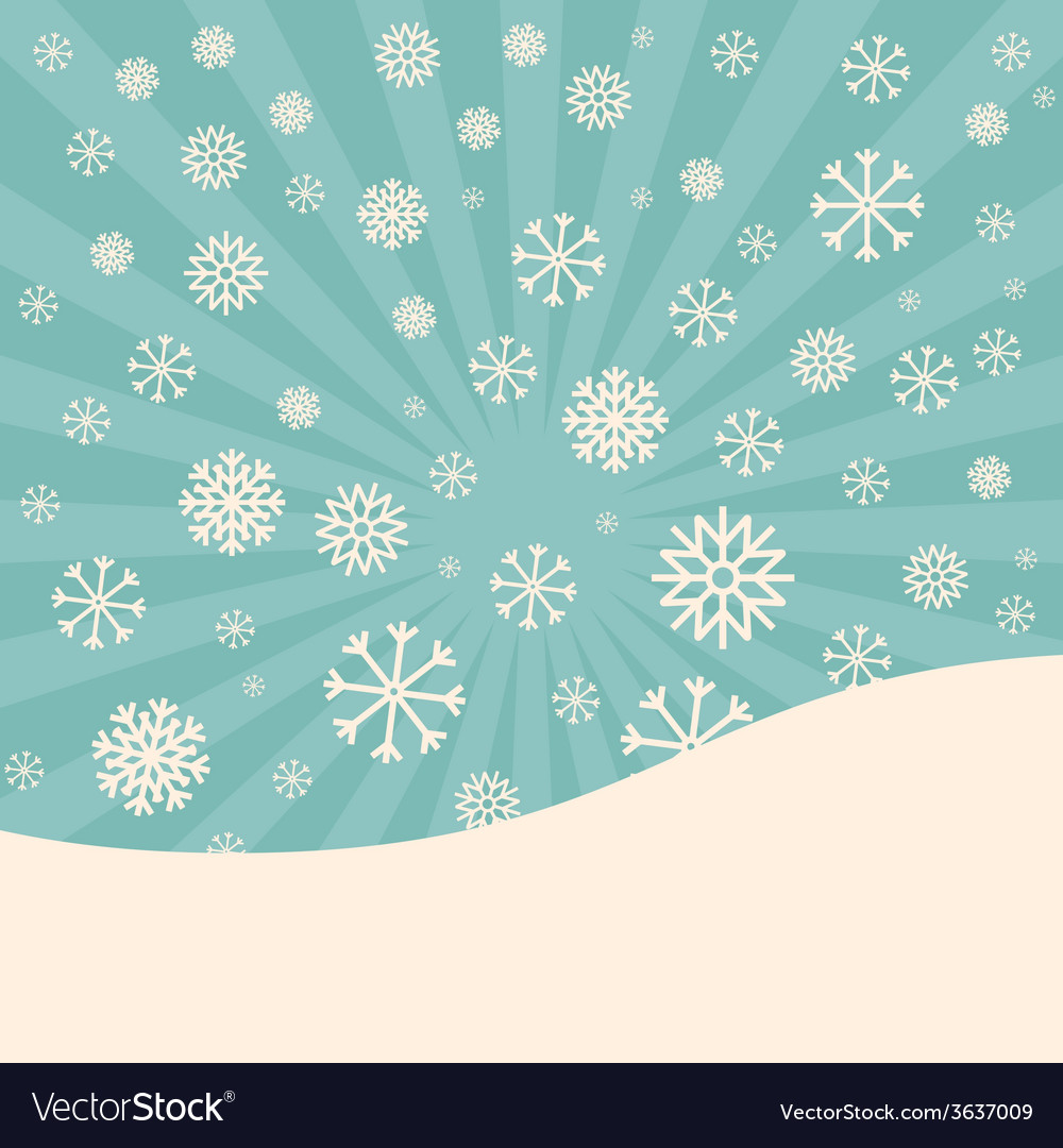 Abstract winter background