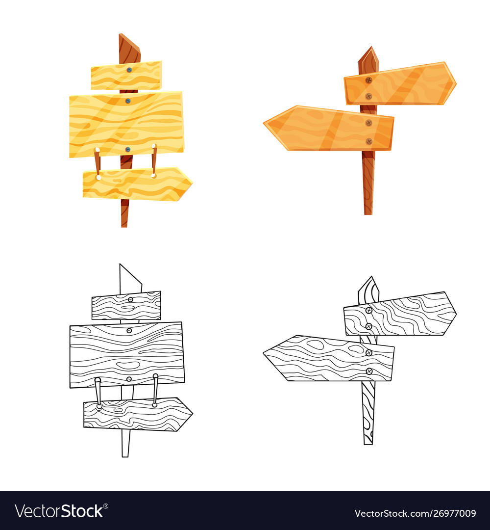 Isolated object raw and forest icon collection