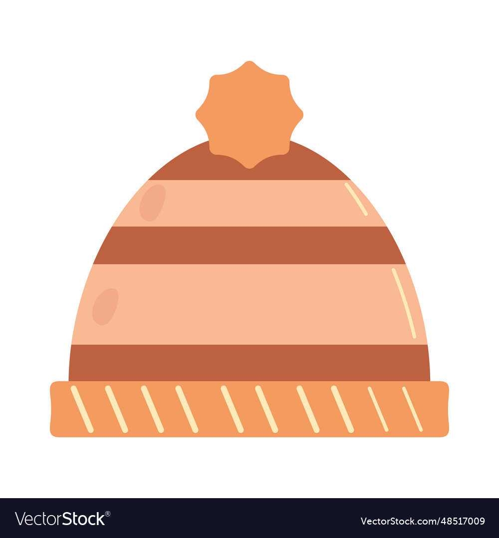 Knitted cap icon Royalty Free Vector Image - VectorStock