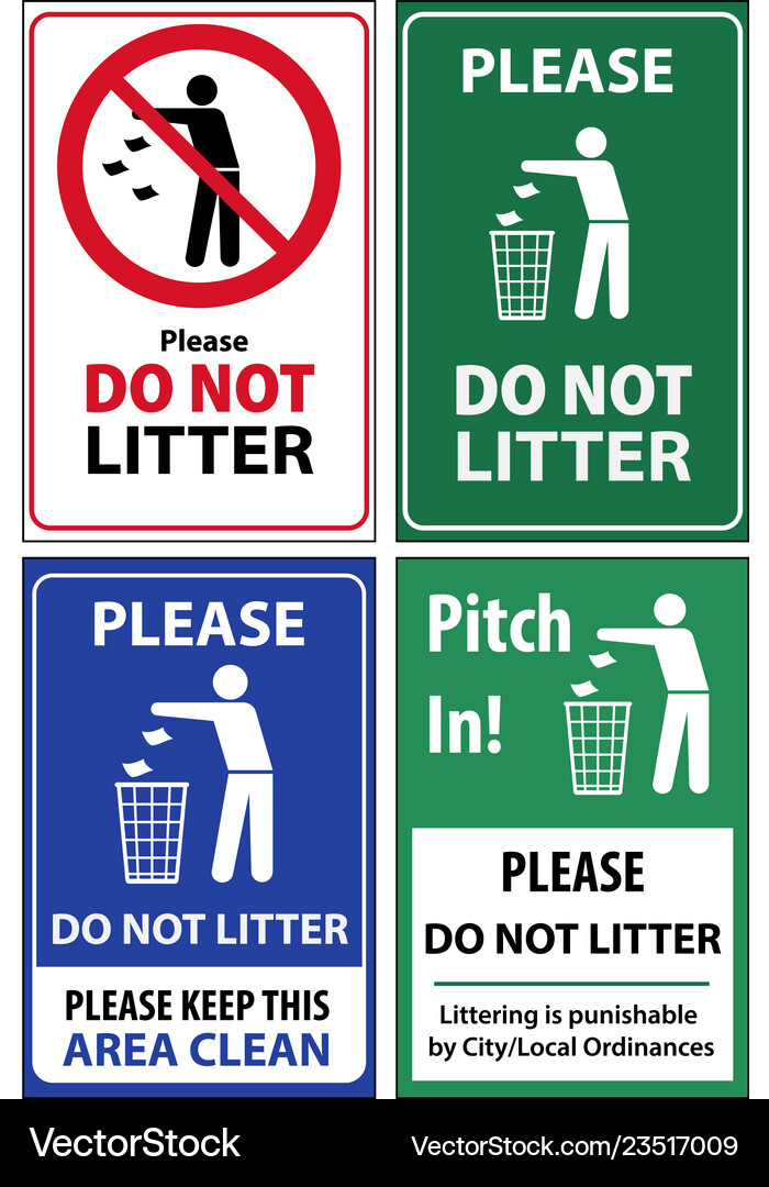 Set posters and sticker signs with a call Vector Image