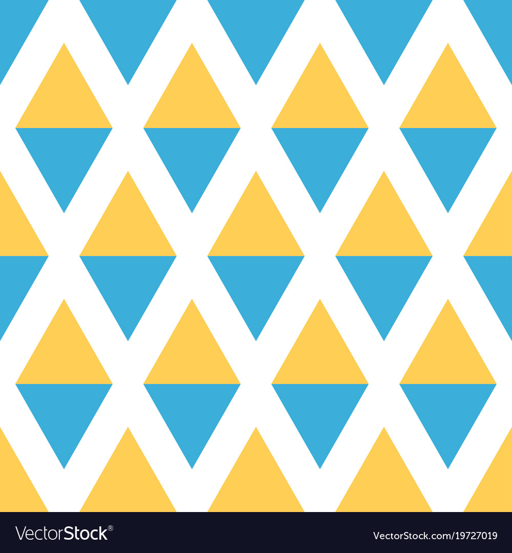 Abstract seamless geometric pattern of triangles