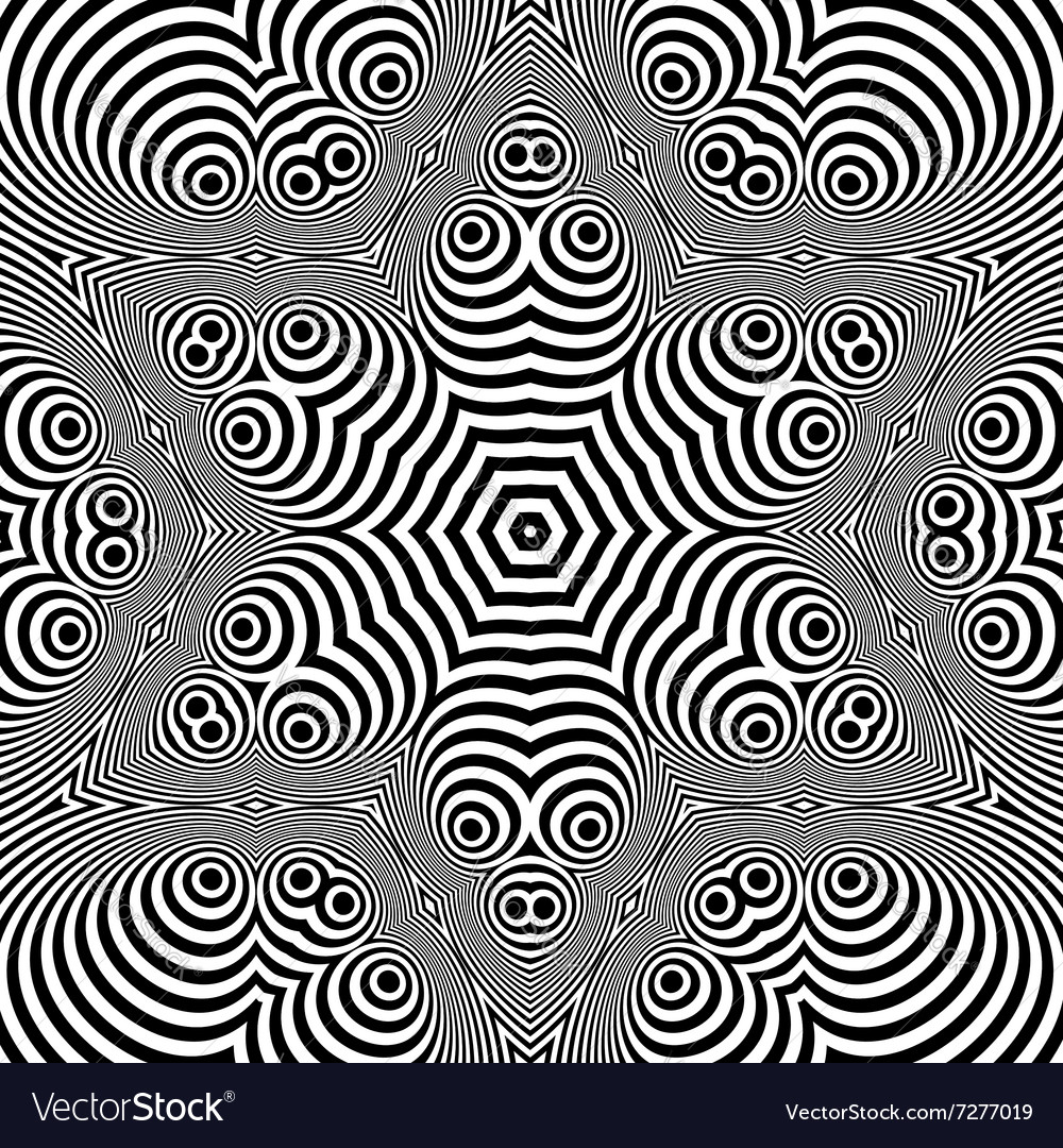 Abstract Striped Pattern