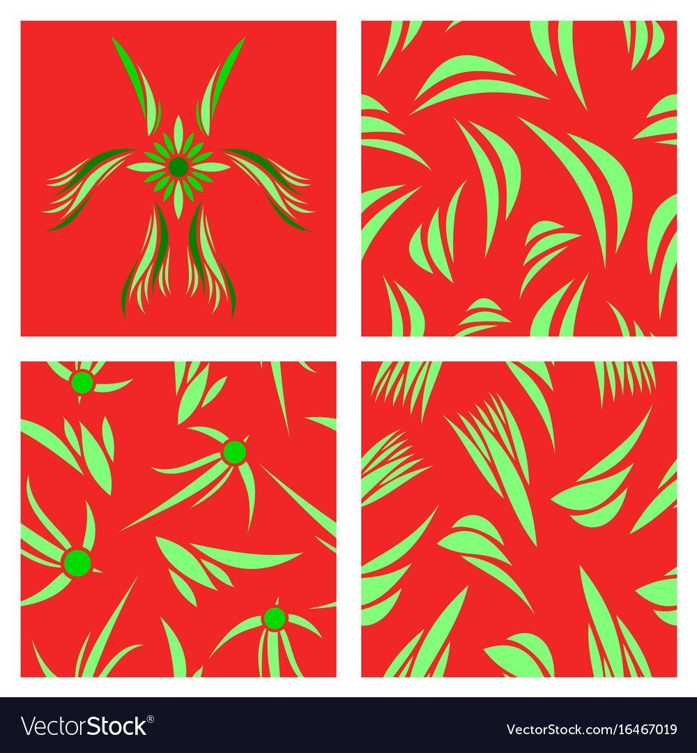 Assembly of patterns in striped style