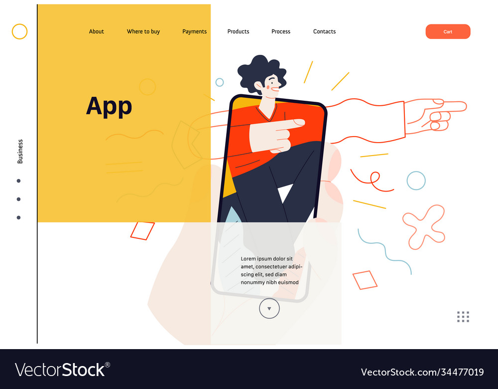 Mobile App Template - Business