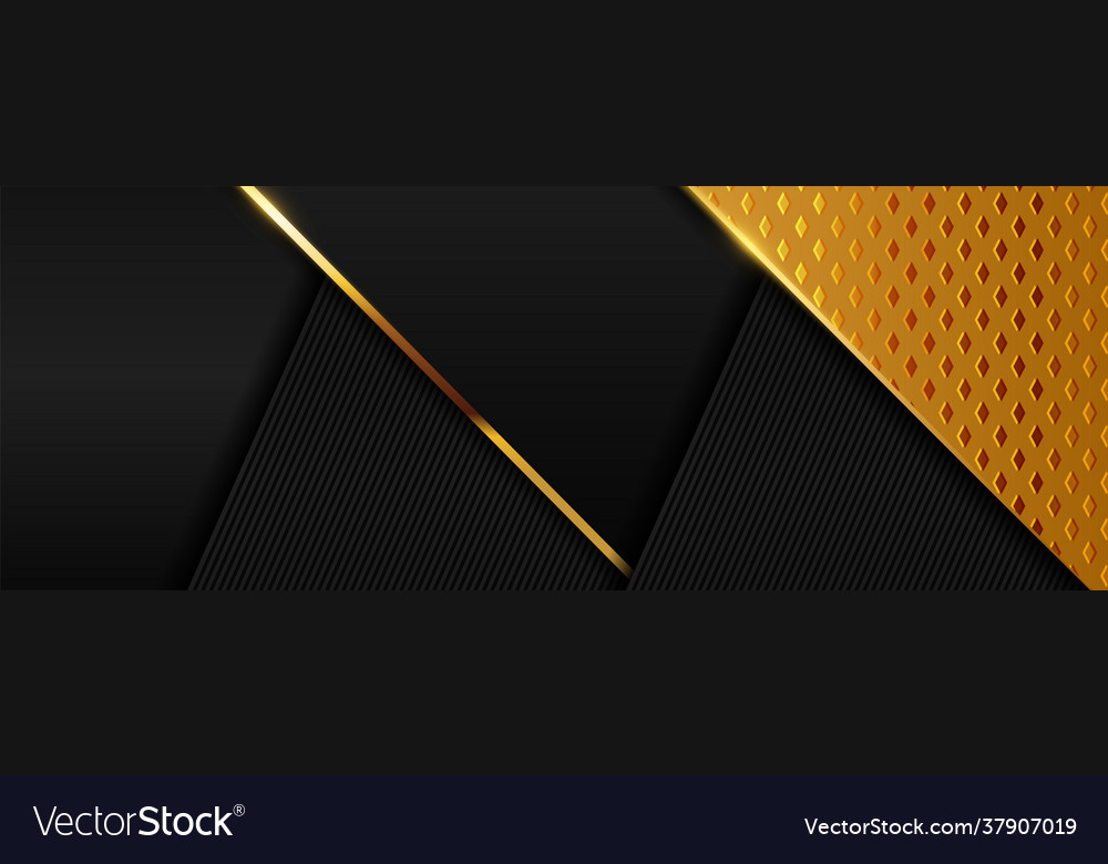 Modern black background with overlap textured
