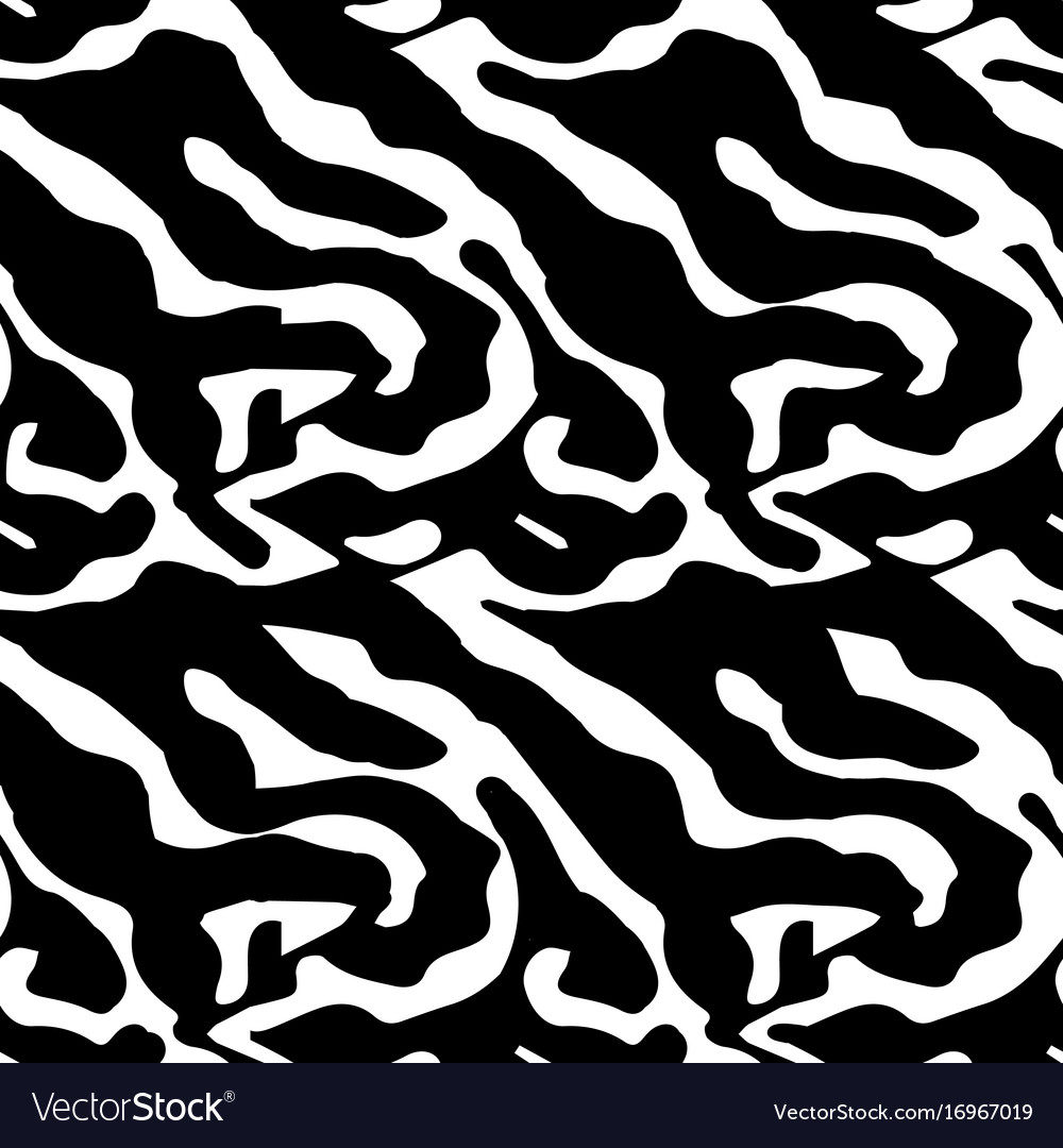 Seamless zebra pattern