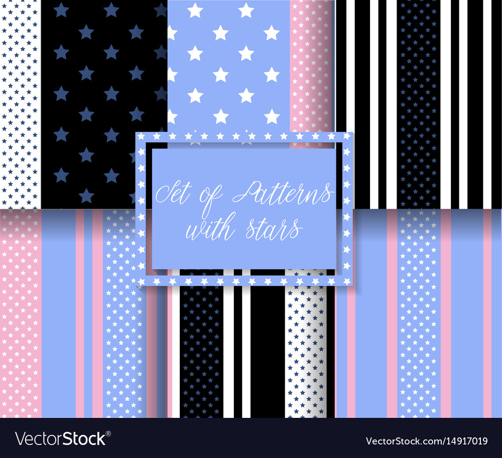 Set of patterns with stars