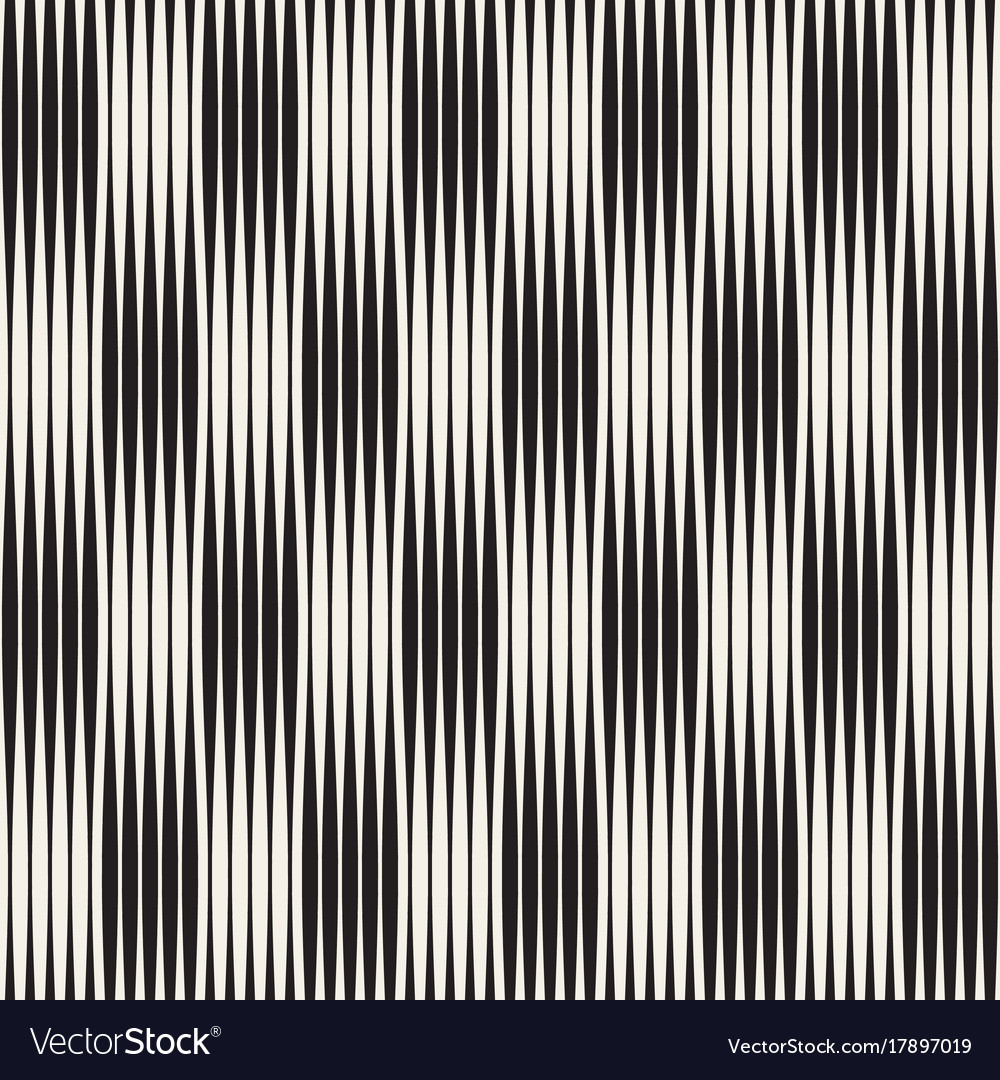 Wavy stripes seamless pattern retro