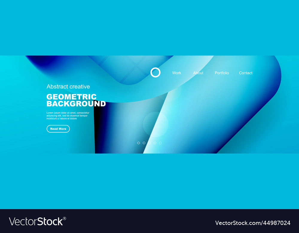 Abstract background for your landing page design